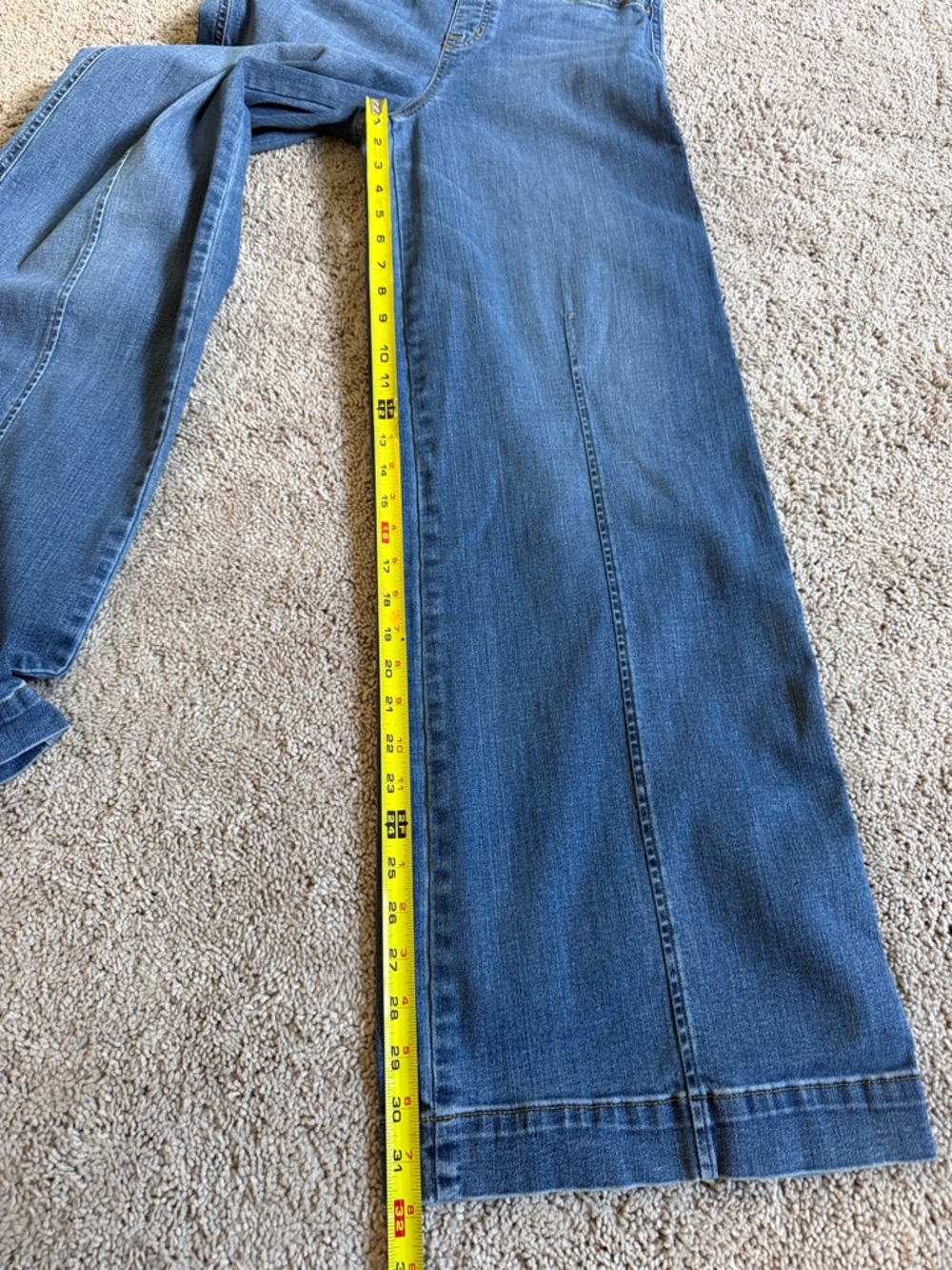 SPANX Dark Indigo Wide-Leg Jeans - Picture 3 of 6